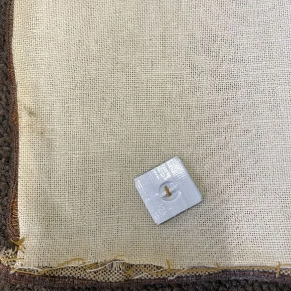 Antique French Woven Tapestry Wall Hanging Victorian Salon Party 34” X 18.5” - Picture 15 of 16